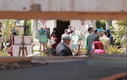 بلدية غزة تفتتح معرضًا فنيًا في يوم الأسير الفلسطيني