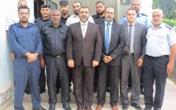 النائب العام في غزة يجتمع مع مدير شرطة الوسطى 