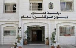 ديوان الموظفين في غزة 