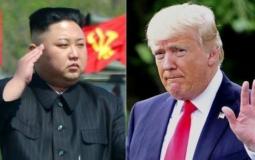 الرئيس الأمريكي دونالد ترامب وزعيم كوريا الشمالية كيم جونغ أون