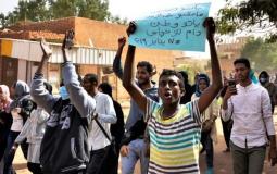 احتاجاجات في الشوارع السودانية