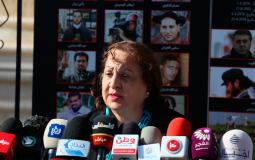 مي الكيلة وزيرة الصحة الفلسطينية 