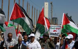 مسيرة مطالبة باسترداد جثامين الشهداء المحتجزة لدى الاحتلال