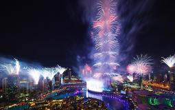  احتفالات دبي برأس السنة الجديدة 2020 بث مباشر