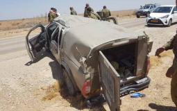 مركبة عسكرية على حدود غزة - أرشيفية