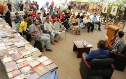 كُتاب غزة ينظمون معرضا للكتاب في بيت الصحافة