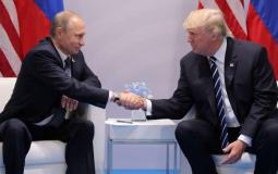 الرئيس الأمريكي دونالد ترامب ونظيرة الروسي بوتين