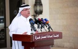 ن رئيس اللجنة القطرية لإعادة إعمار غزة السفير محمد العمادي