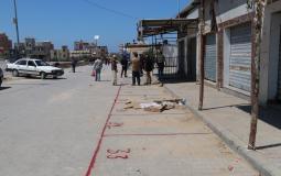 بلدية النصيرات تبدأ بتحديد وترقيم أماكن البسطات