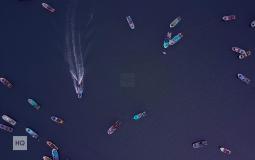 بحر غزة بعدسة المصور الفلسطيني سليمان حجي