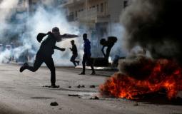 مسيرات غضب في فلسطين