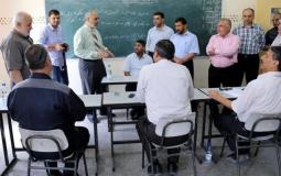 نتائج مقابلات الوظائف التعليمية في غزة
