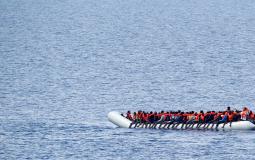 مهاجرين غير شرعيين في قوارب مطاطية - أرشيفية
