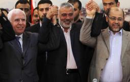 قادة حركة حماس وفتح