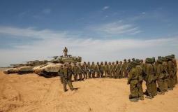الجيش الإسرائيلي يتأهب على حدود غزة
