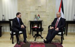 رئيس الوزراء الفلسطيني رامي الحمد الله   مع بيير كرينبول المفوض العام لوكالة الغوث