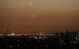 اطلاق صاروخ من غزة