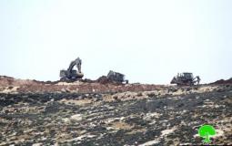 الاحتلال يبدأ بإنشاء معسكر للجيش شرق الخليل