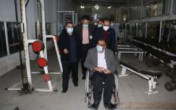 هنية يفتتح مقر اللجنة البارالمبية في مجمع فلسطين الرياضي