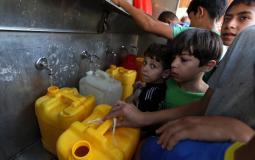 أزمة المياه في غزة تزداد و97% منها غير صالحة للشرب- أشرف أبو عمرة - apaimages
