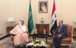لقاء وزير الخارجية العراقي مع نظيره السعودي