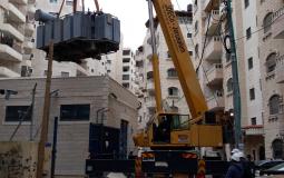 كهرباء القدس تركب محول جديد