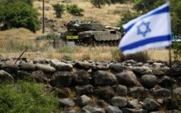 دبابة اسرائيلية على حدود لبنان - أرشيفية -