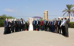 وزيرة الصحة مي كيلة تضع حجر الاساس لمستشفى الاسراء الجامعي في غزة