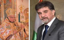 السفير عبد الهادي يهنئ البطريرك جوزيف عبسي بعيد الفصح