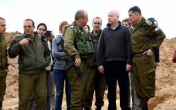 جيسون غرينبلات على حدود غزة مع قيادة الجيش الاسرائيلي