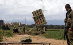 منظومة القبة الحديدية التي يستخدمها الجيش الإسرائيلي لاعتراض الصواريخ المطلقة من قطاع غزة -ارشيف-