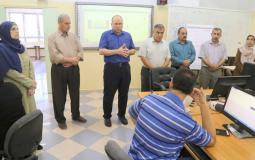 الإدارة العامة للإشراف بالوزارة تتفقد دورة إعداد مدربي الفصول الافتراضية