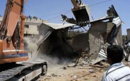 الاحتلال يهد بركسات