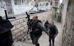 الشرطة الاسرائيلية في مدينة القدس