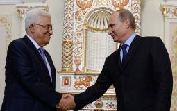 فلاديمير بوتين والرئيس عباس
