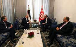 اشتية يلتقي نظيره التونسي