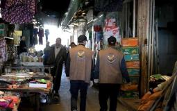 تحرير 12 محضر ضبط بحق تجار مخالفين في قطاع غزة