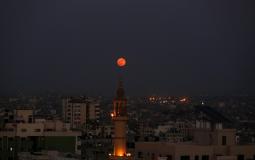 غزة مساء أمس 