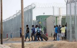  أفارقة يغادرون مركز احتجاز جنوبي إسرائيل