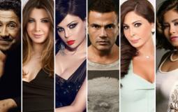 نجوم الفن والمشاهير العرب