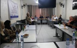  جمعية الخريجات الجامعيات في غزة تختتم مبادرة كفى