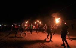 وحدة الإرباك الليلي على حدود غزة