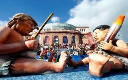 الزعيم الكوري الشمالي كيم جونغ أون والرئيس الأمريكي دونالد ترامب 