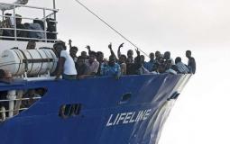 مهاجرين يختطفون سفينة إنقاذ