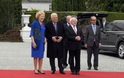 اجتماع الرئيس عباس ونظيره الإيرلندي ناقش المصالحة والوضع بغزة