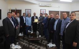  جمعية رجال الأعمال الفلسطينيين في قطاع غزة في زيارة لنقابة المحامين