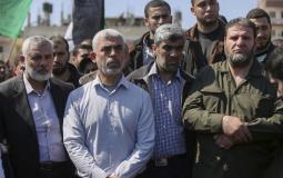 قادة من حركة حماس بغزة