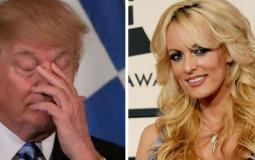  نجمة الأفلام الإباحية ستورمي دانيالز والرئيس الأميركي دونالد ترامب