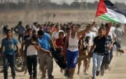 إحياء ذكري يوم الأرض الفلسطيني بمسيرات جماهرية وبالفعاليات