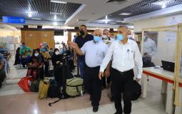  رئيس متابعة العمل الحكومي في غزة د. محمد عوض يتفقد معبر رفح